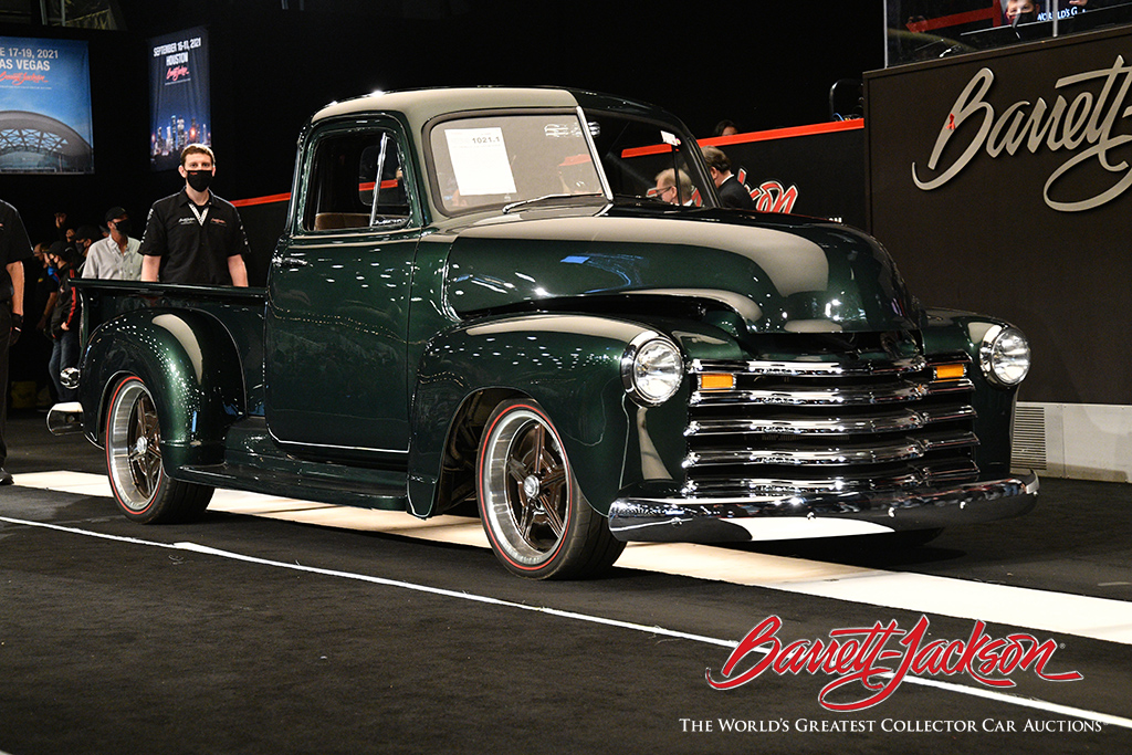 Lot #1021.1 - 1951 CHEVROLET 3100 CUSTOM PICKUP - $227,700 – NEW RECORD SALE AT AUCTION