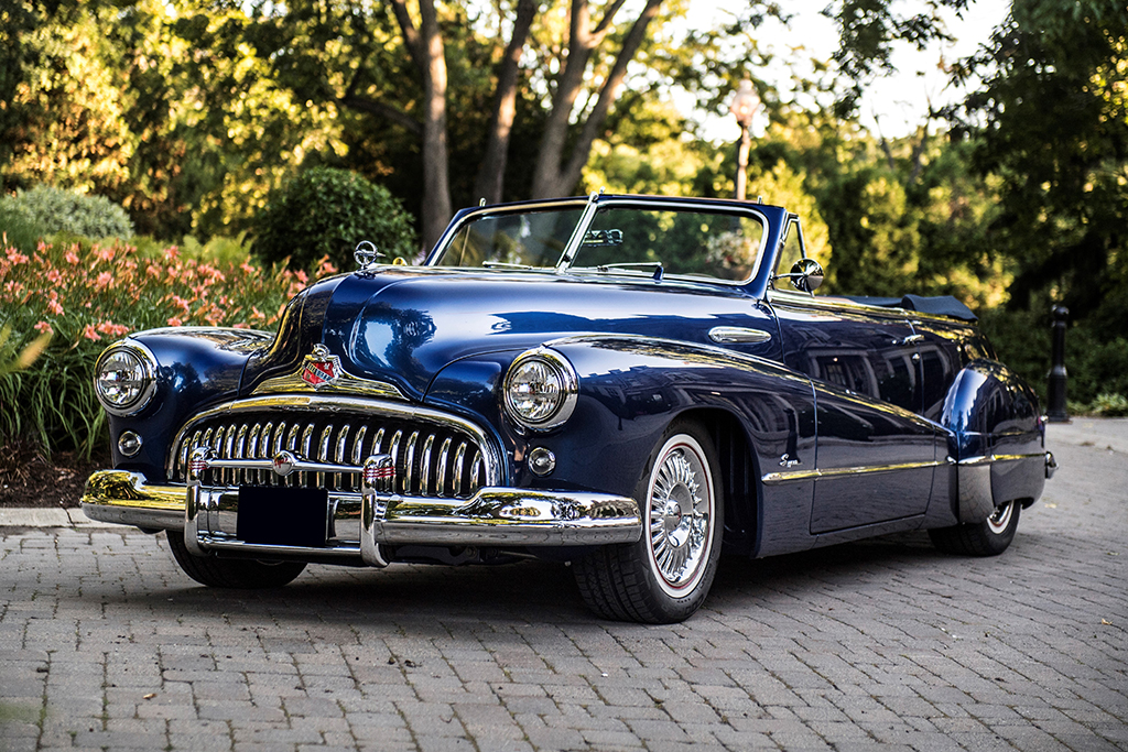 1947 buick super 8 custom convertible barrett jackson