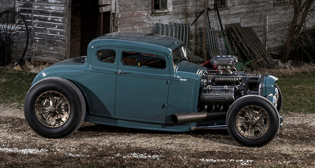 SD20 - Lot 1380 - Wayne Carini 1930 Ford Model A Custom Coupe_side