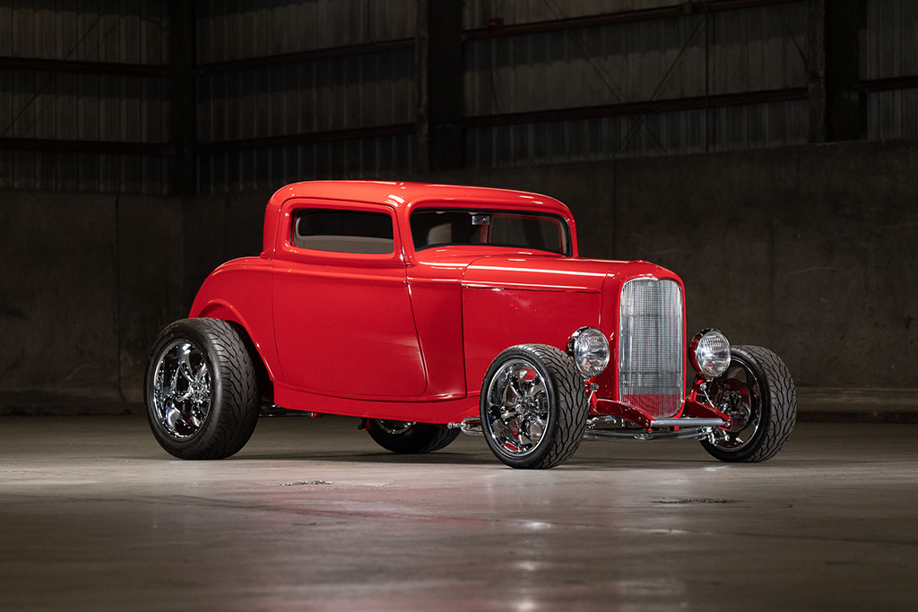 Lot 443 - 1932 Ford Hi-Boy Custom Coupe_Front_3-4