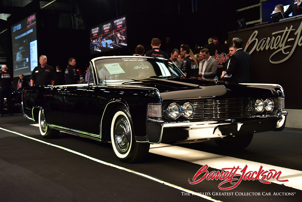 Lot #1261 - 1965 LINCOLN CONTINENTAL CONVERTIBLE - $330,000 – NEW RECORD AT AUCTION