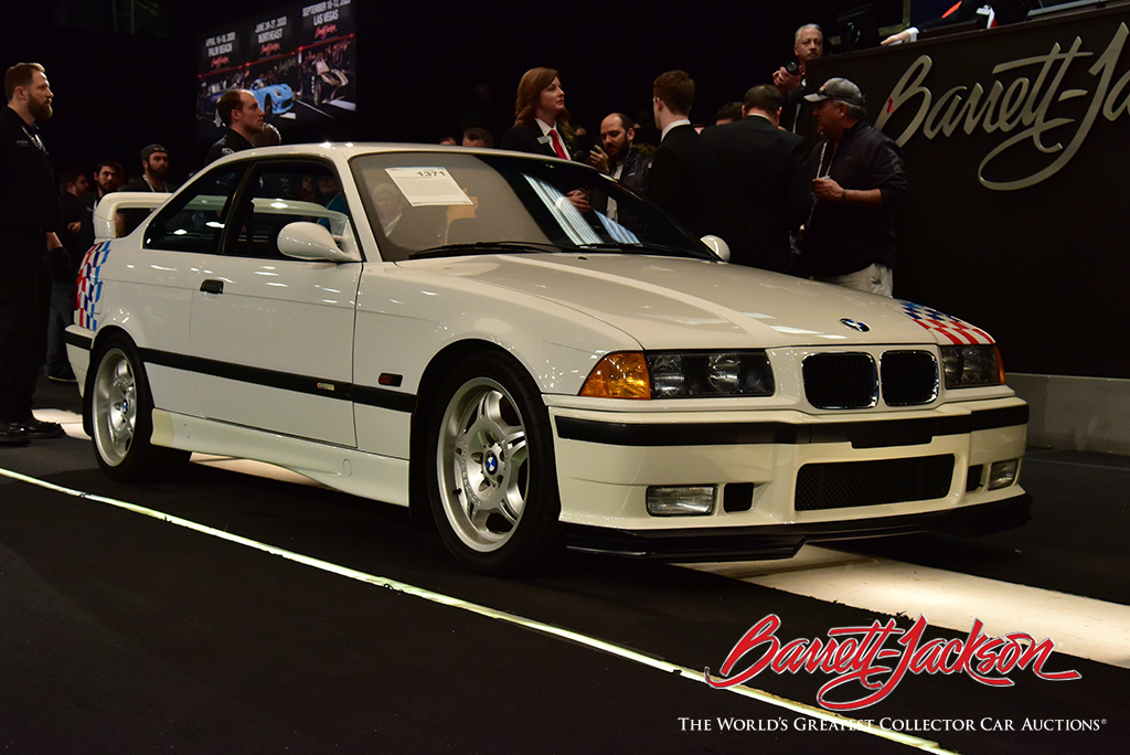 Lot #1371 - 1995 BMW M3 LIGHTWEIGHT FROM THE PAUL WALKER COLLECTION - $385,000 - NEW RECORD AT AUCTION