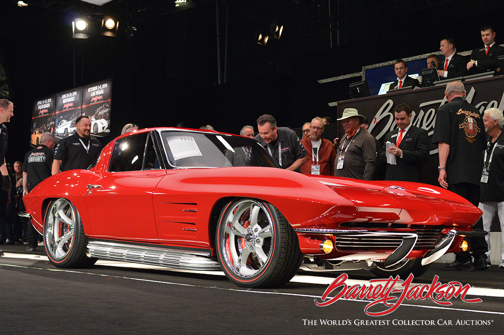 Lot 1333 - split-window corvette copy