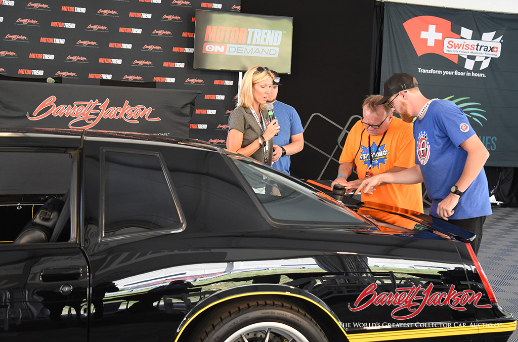 The experts from Adam's Polishes gave car care tips to audience members at the Motor Trend Live Stage today.