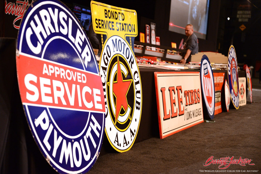 Relics of America's motoring past line up on the block.