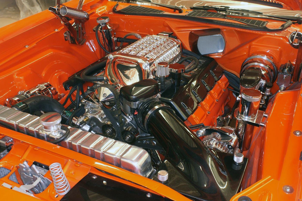 1971 Plymouth HEMI Cuda Custom Hardtop_Engine