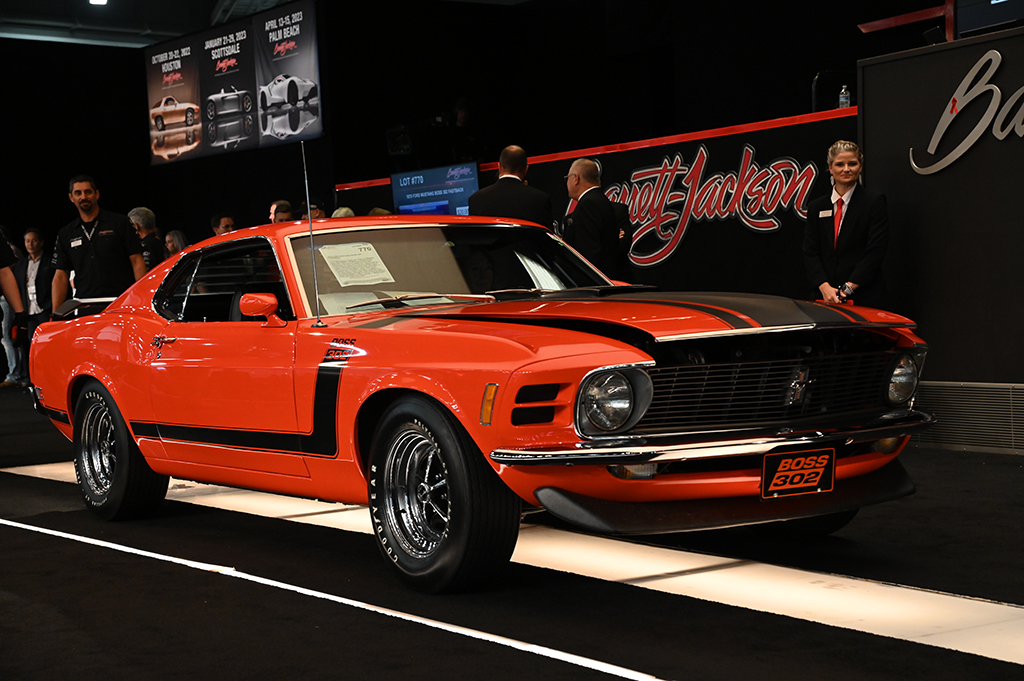 770-1970 FORD MUSTANG BOSS 302 FASTBACK-148,500