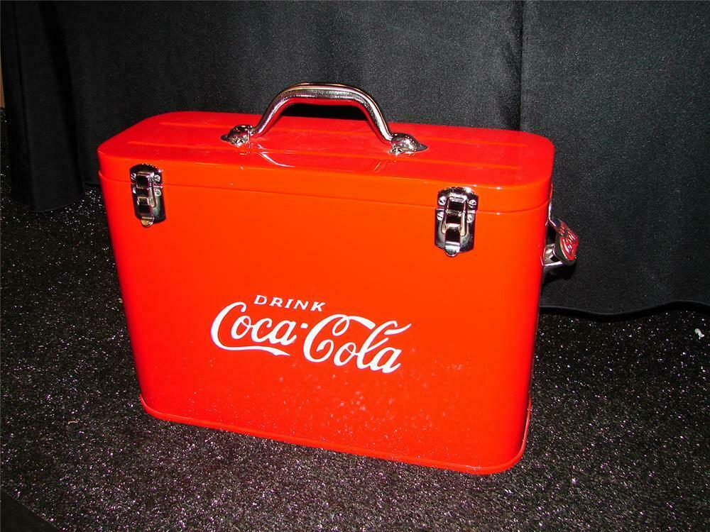 vintage coca cola airline cooler