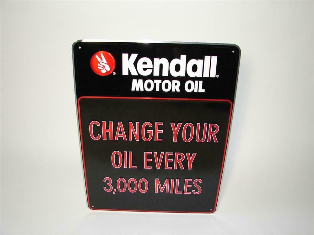 Kendall Oil Rack N.O.S. Kendall Motor Oil service department metal key rack.