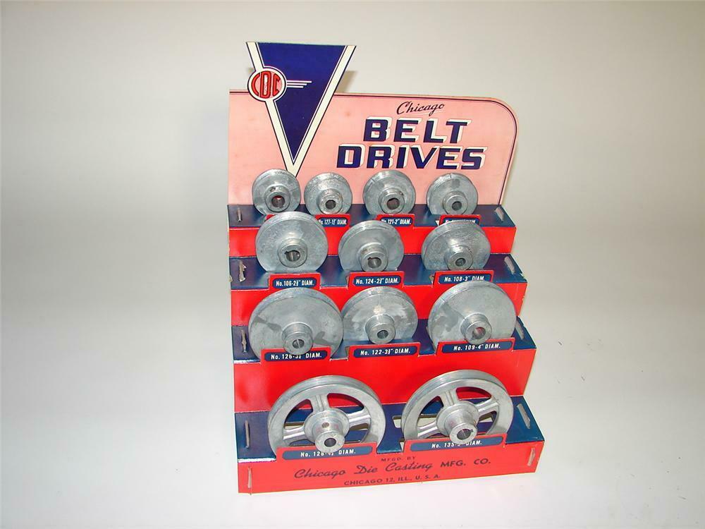 Neat N O S 1930s Chicago V Belt Drive Die Cast Counter Top P