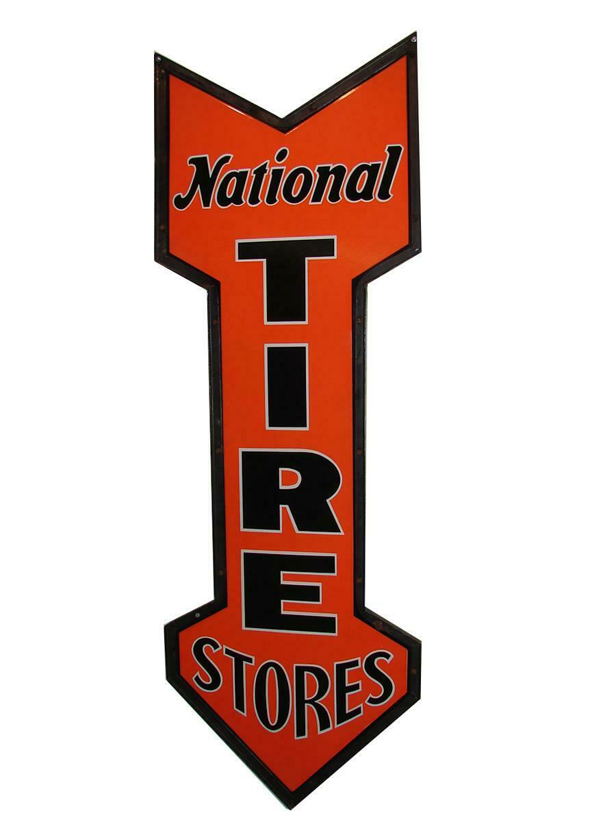 Nearly impossible to find N.O.S. 1930s National Tires Stores