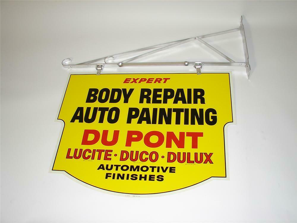 N.O.S. 1940s50s Dupont Body Repair Auto Painting doublesided tin