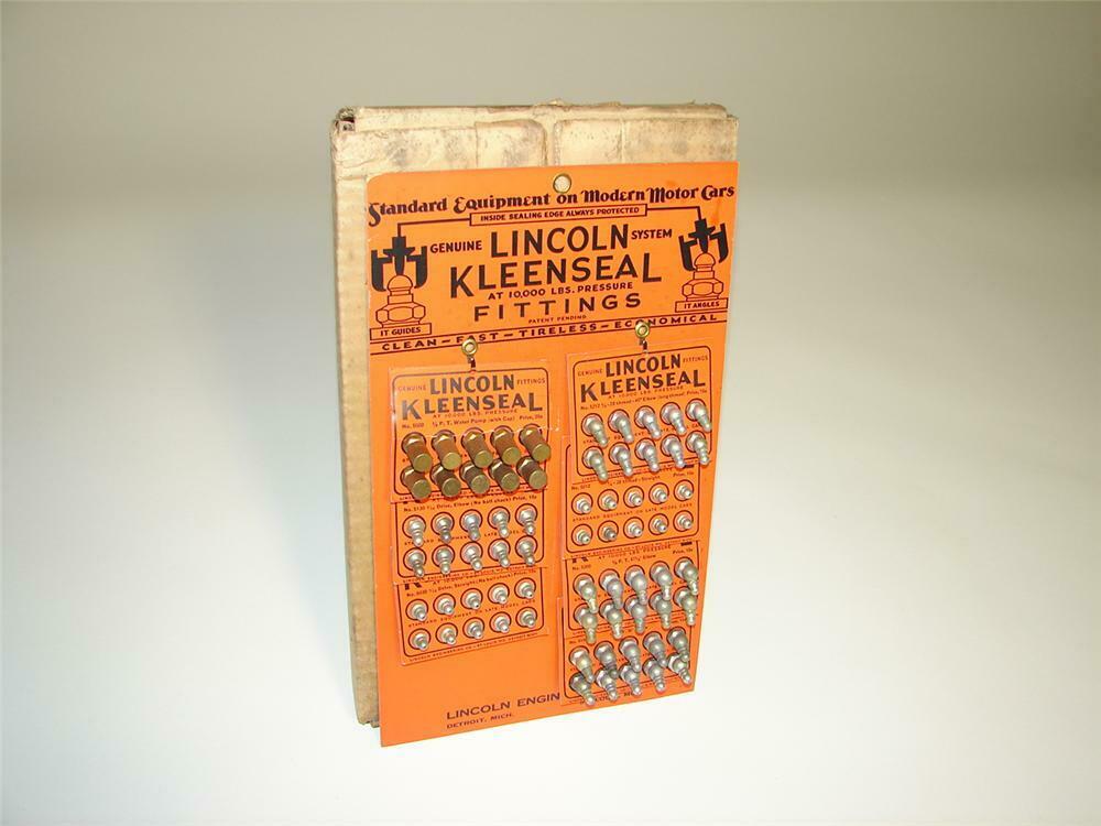 Fantastic 1930s N O S Lincoln Kleen Seal Grease Fittings For
