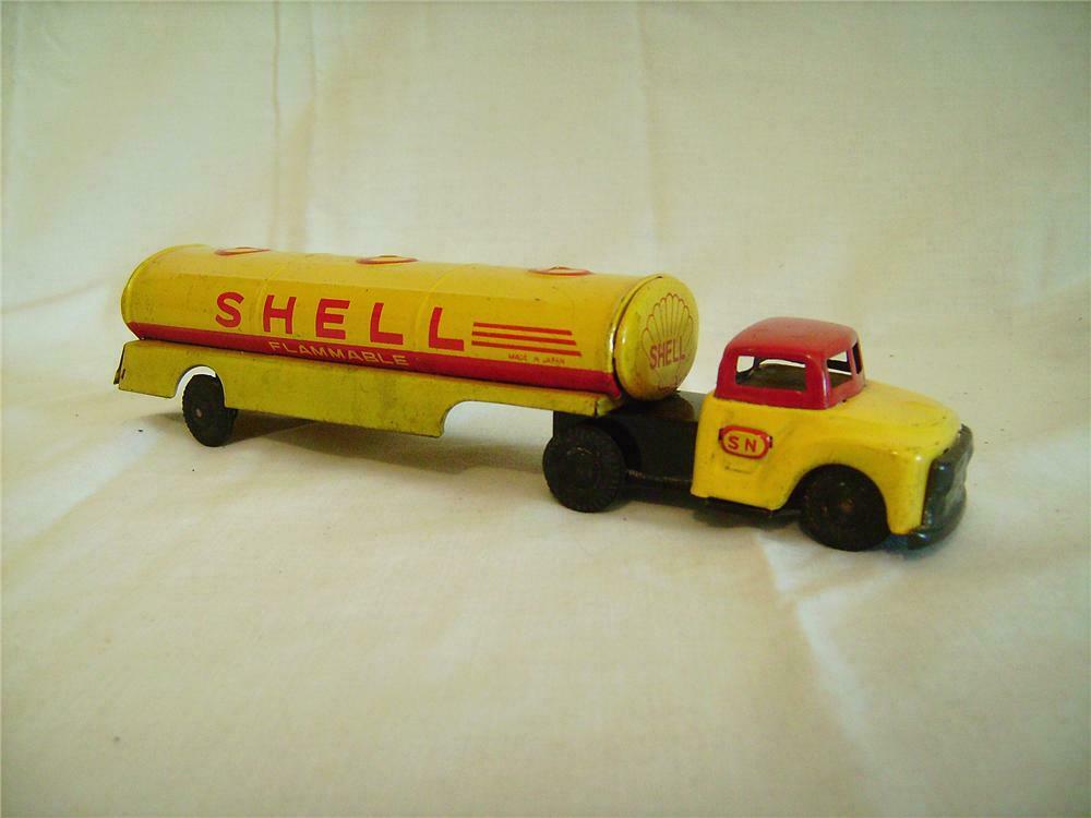shell oil tanker truck toy