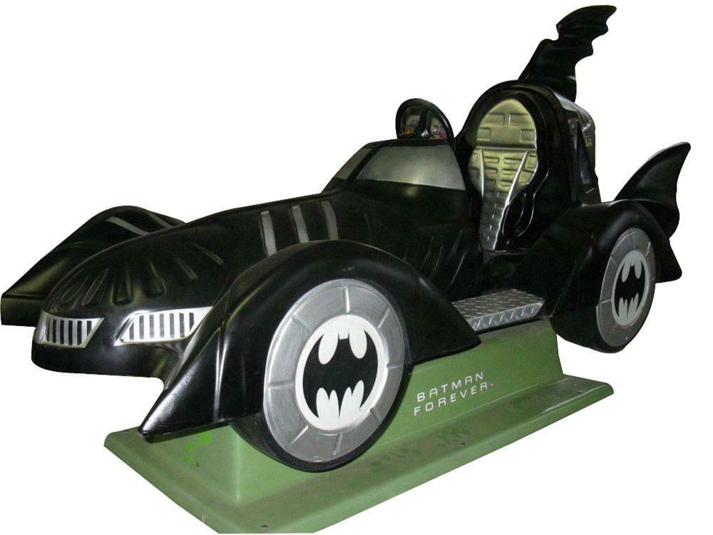 Fun late model Batman Forever coin-operated kiddie ride theme