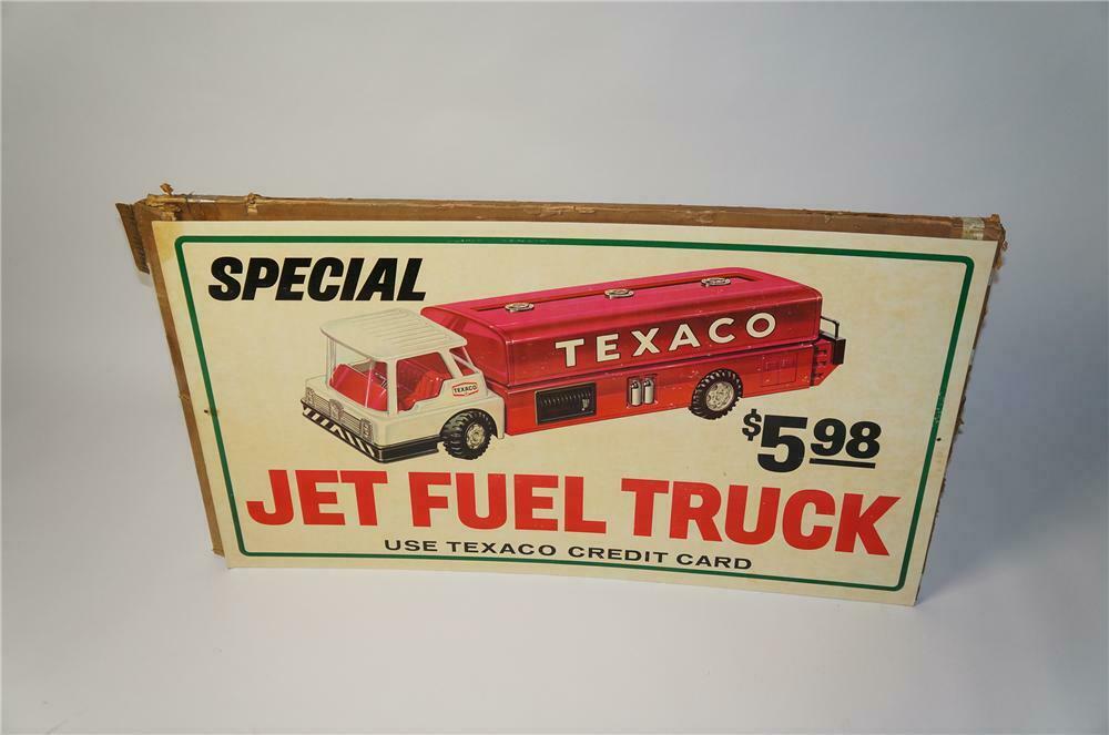 N.O.S. 1960s Texaco Oil 'Jet Fuel Truck' childs toy service s