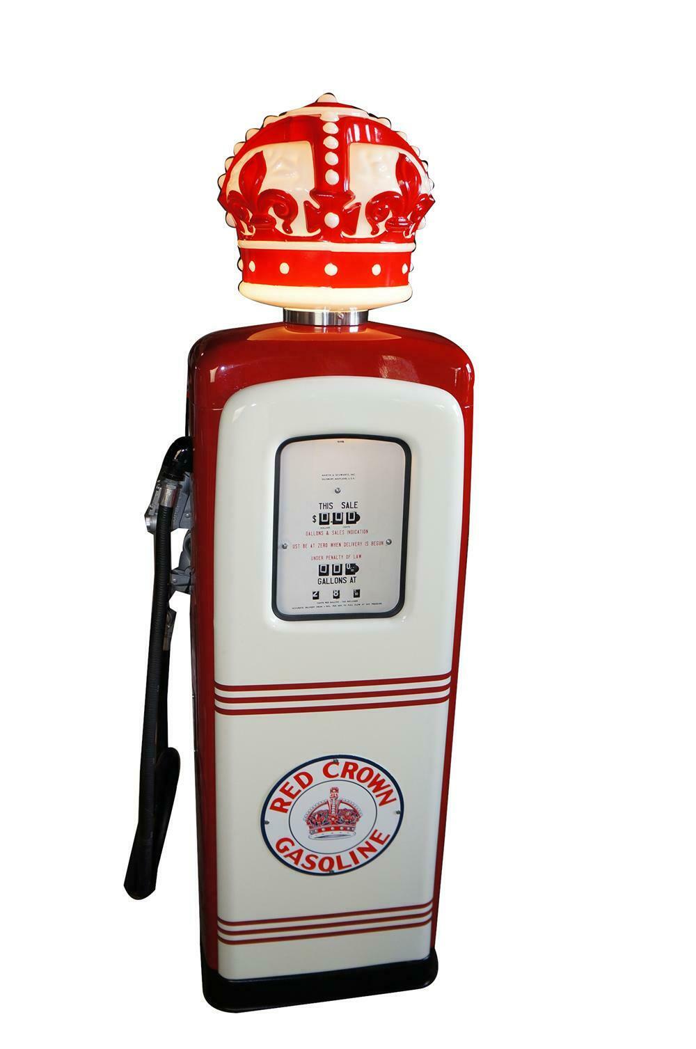 red crown gas pump for sale