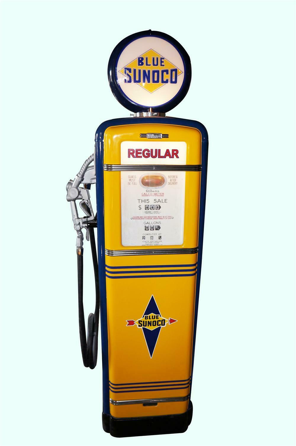 Good Looking Sunoco Oil restored Gilbarco service station gas