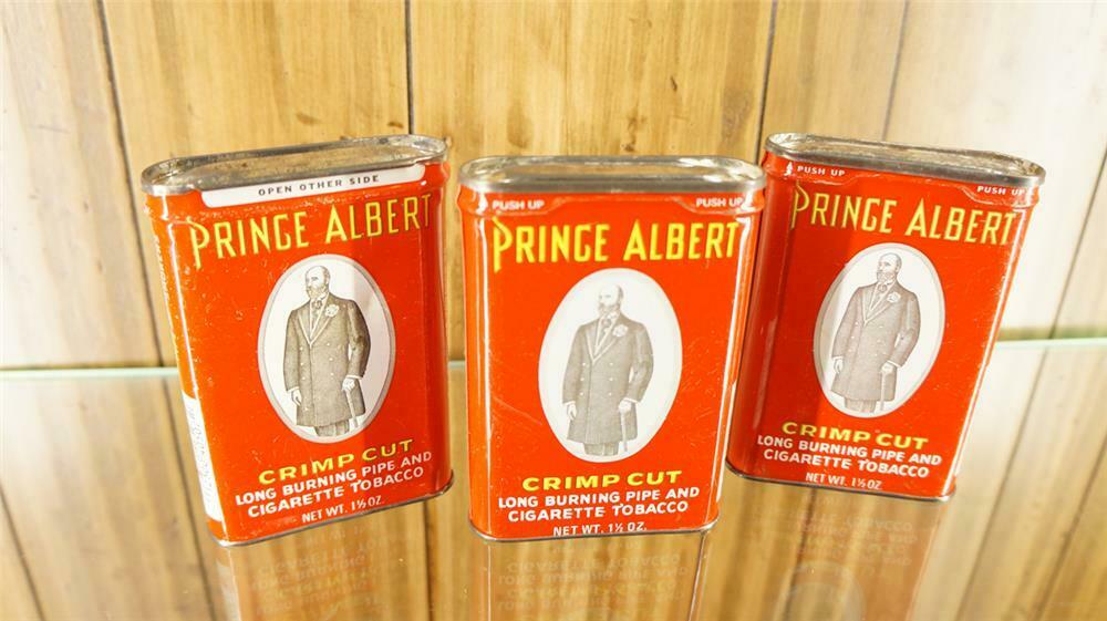 Cans tobacco prince albert Prince Albert