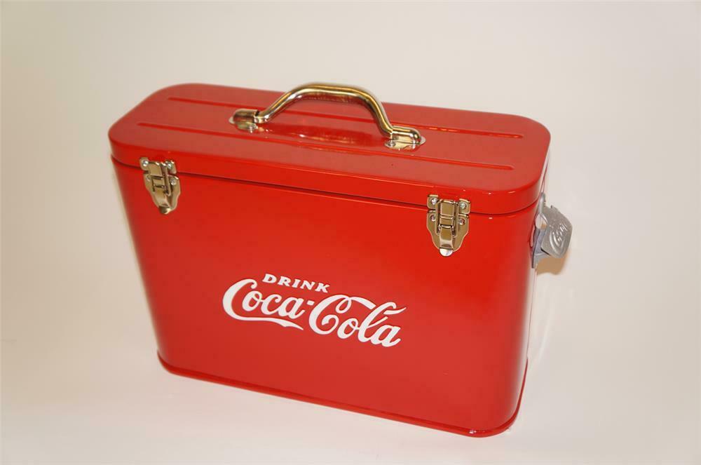 vintage coca cola airline cooler