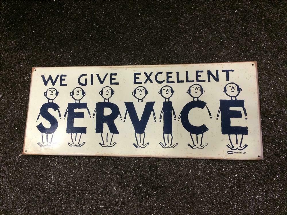 Addendum Item - fantasy 'We give excellent service single-sid
