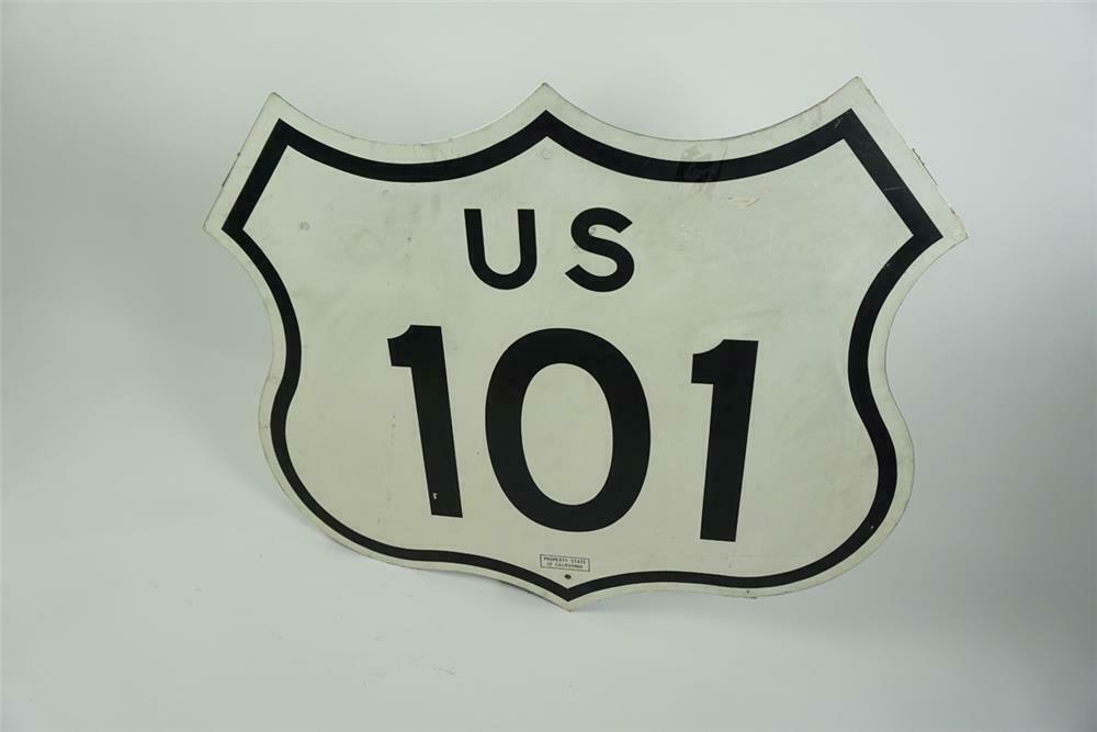 Killer Us 101 Single-sided Die-cut Tin Shield Shaped Highway