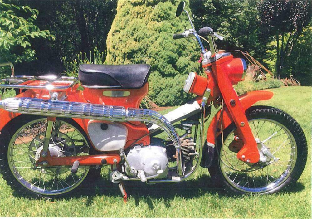 Addendum Item Fantastic all original 1966 Honda 90 CT trail