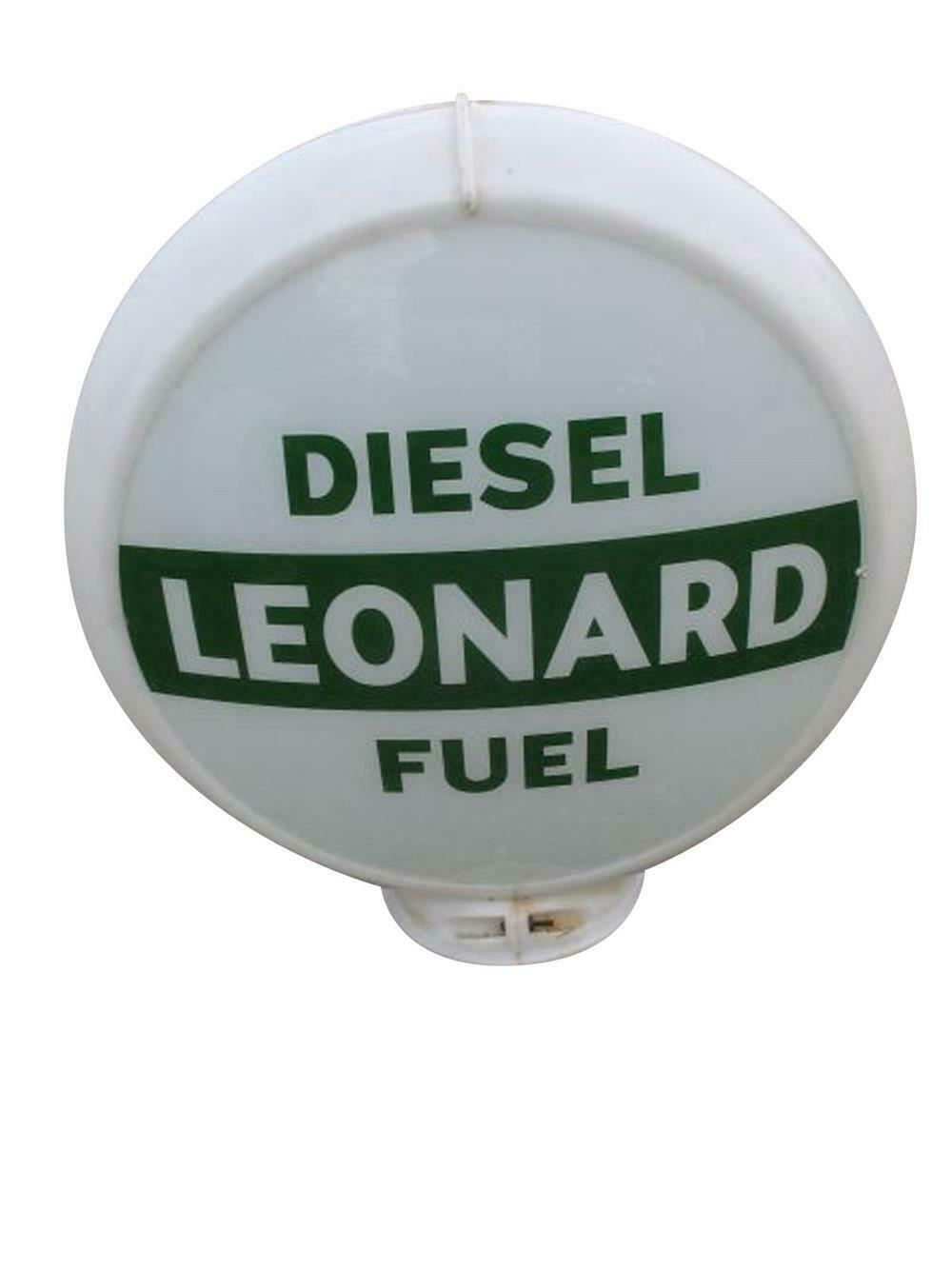 Uncommon 1950s Leonard Oil Dies Fuel gas pump globe in a Capc