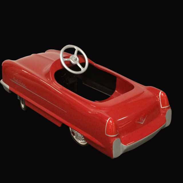 vintage cadillac pedal car