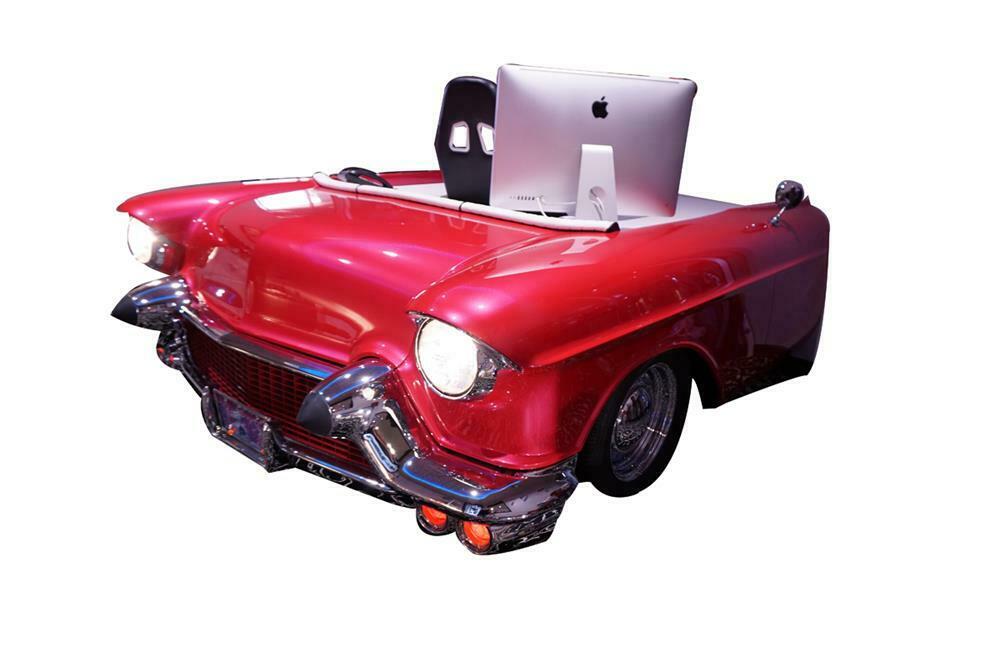 One Of A Kind Custom Made 1957 Cadillac Biarritz Car Desk