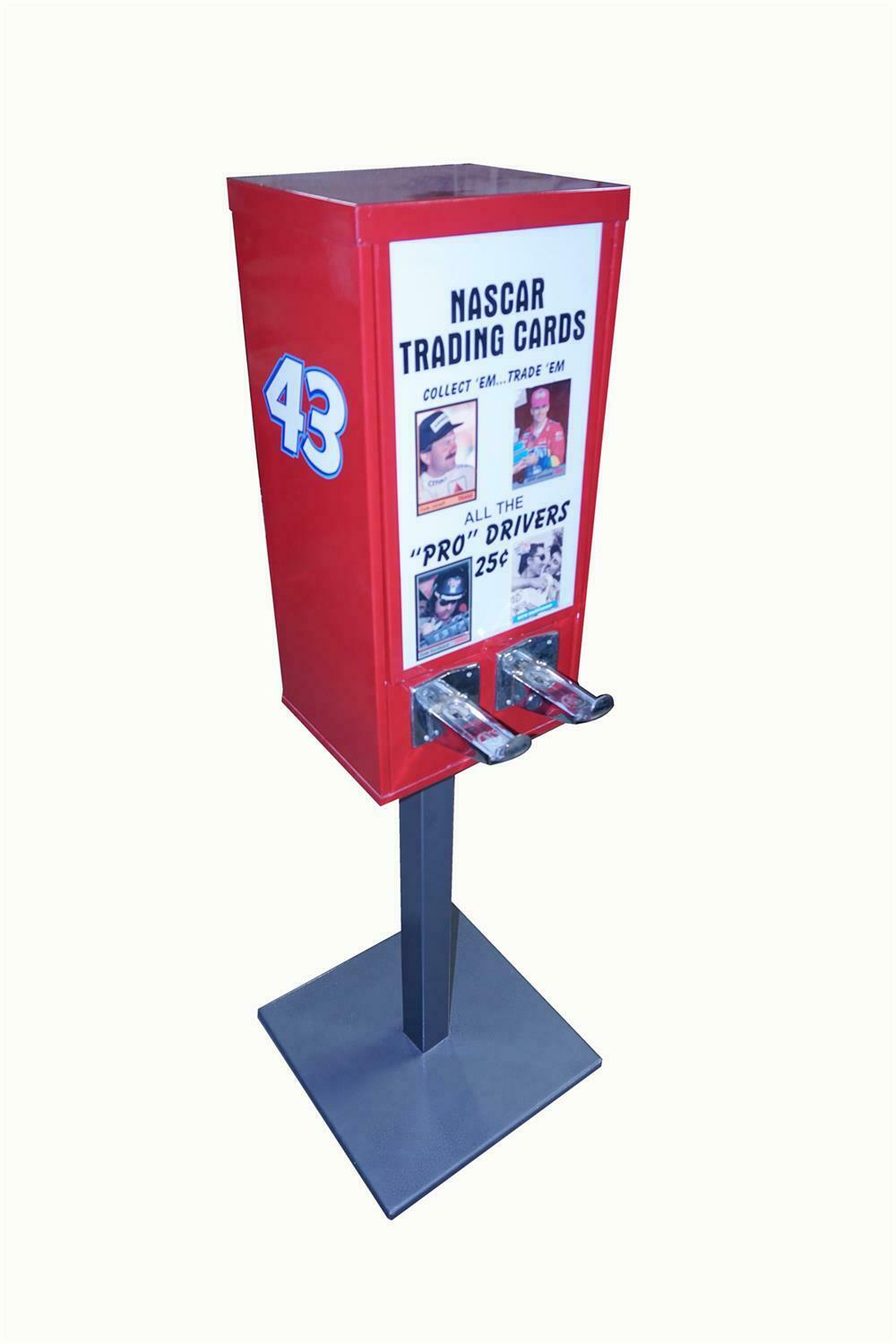 Nifty restored Nascar Trading Cards coinoperated service station