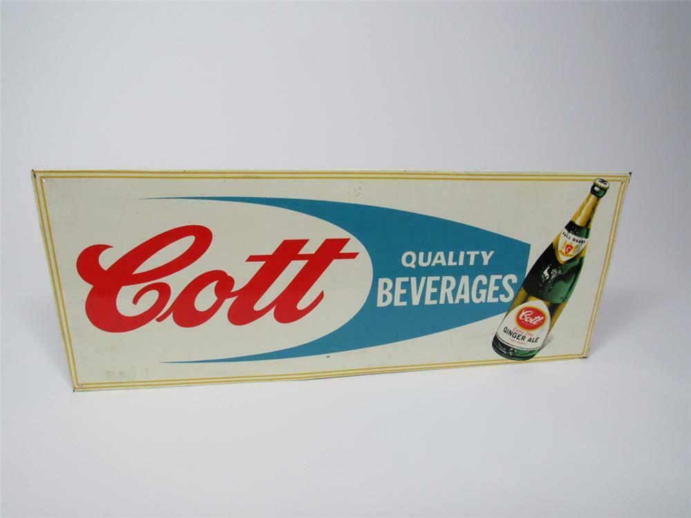 Late 1950s Early 60s Cott Beverages Extra Dry Ginger Ale Sin