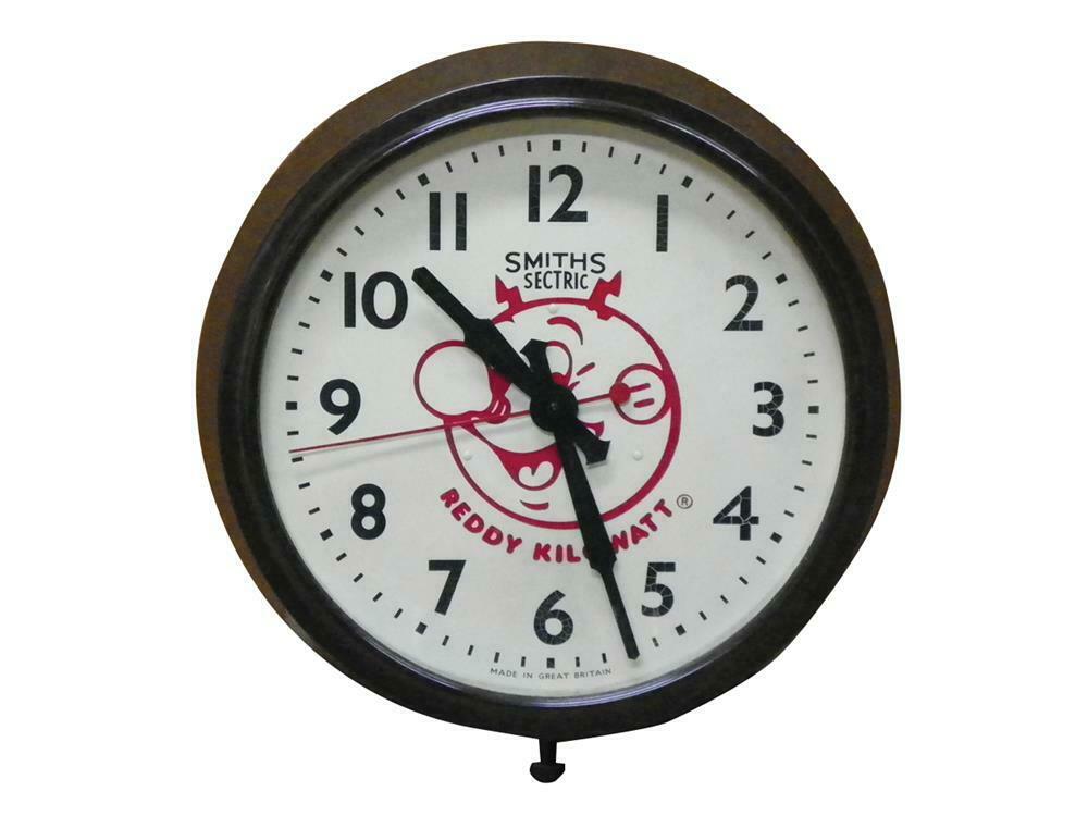 Reddy Kilowatt Electrician Electrical Tool Utility Retro Vintage Sign Wall Clock 