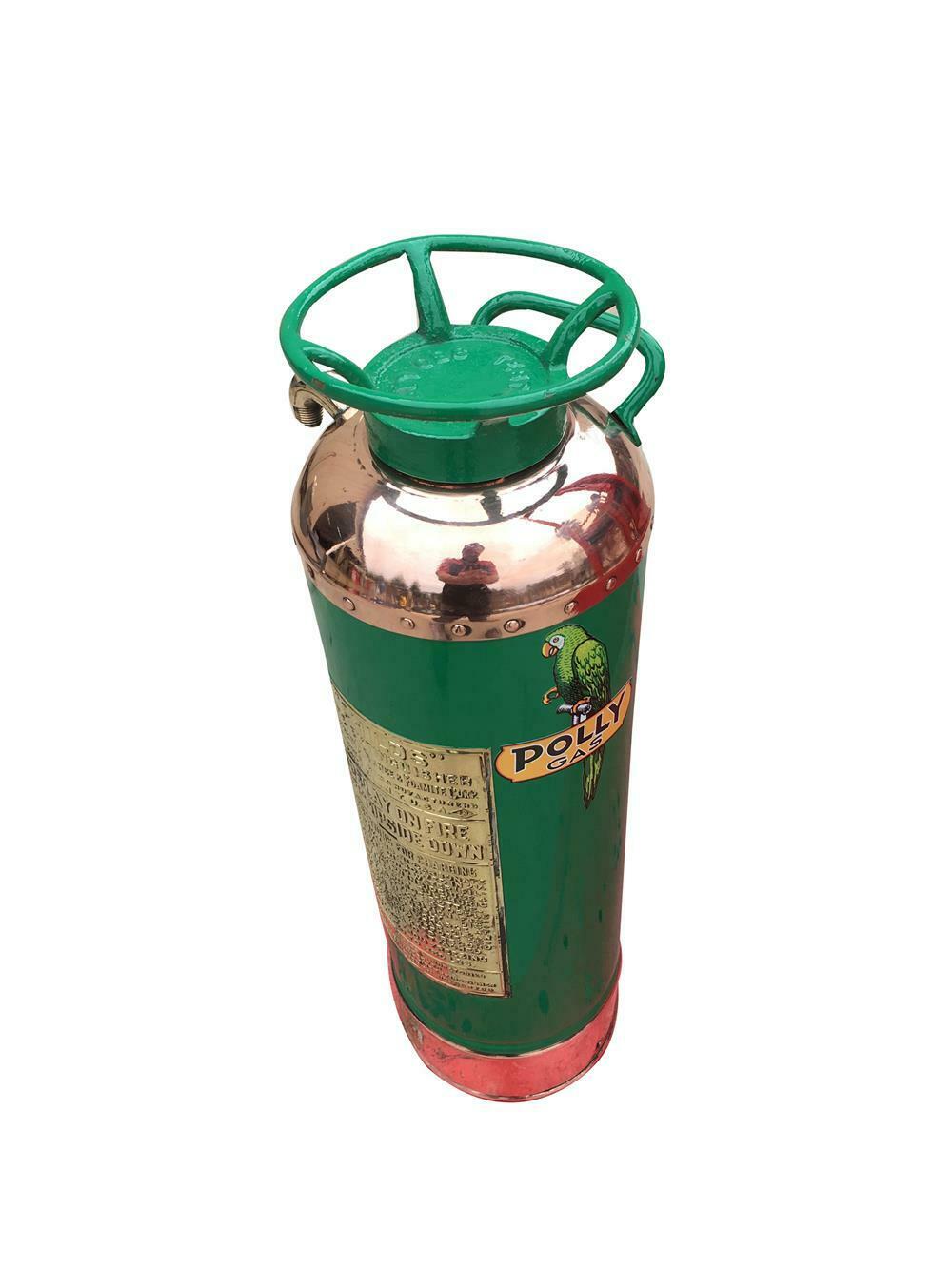 Highly Collectible Vintage Fire Extinguisher Polished And Res