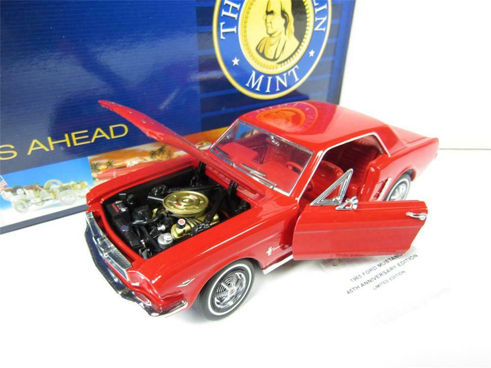 1965 Ford Mustang 45th Anniversary Edition Franklin Mint Le 1