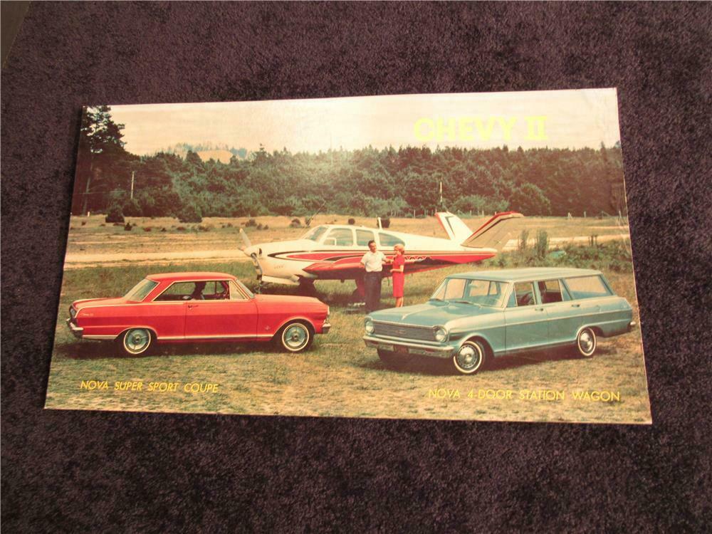 addendum item circa 1965 chevy nova showroom sales display barrett jackson