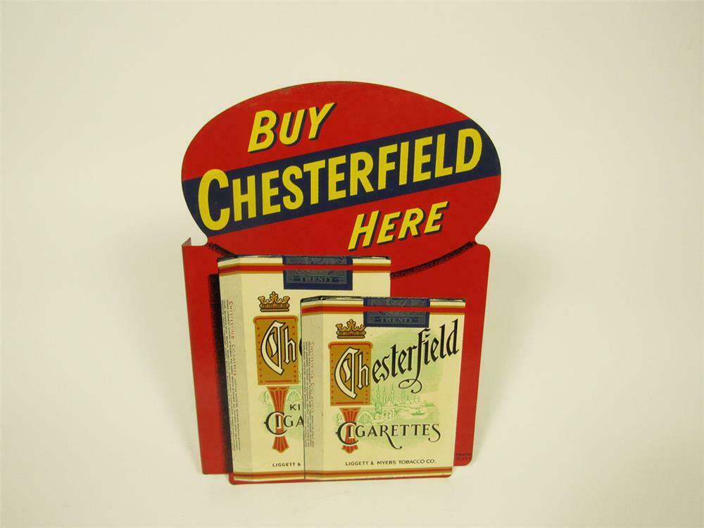 Wonderful 1950s Buy Chesterfield Cigarettes Here doublesided