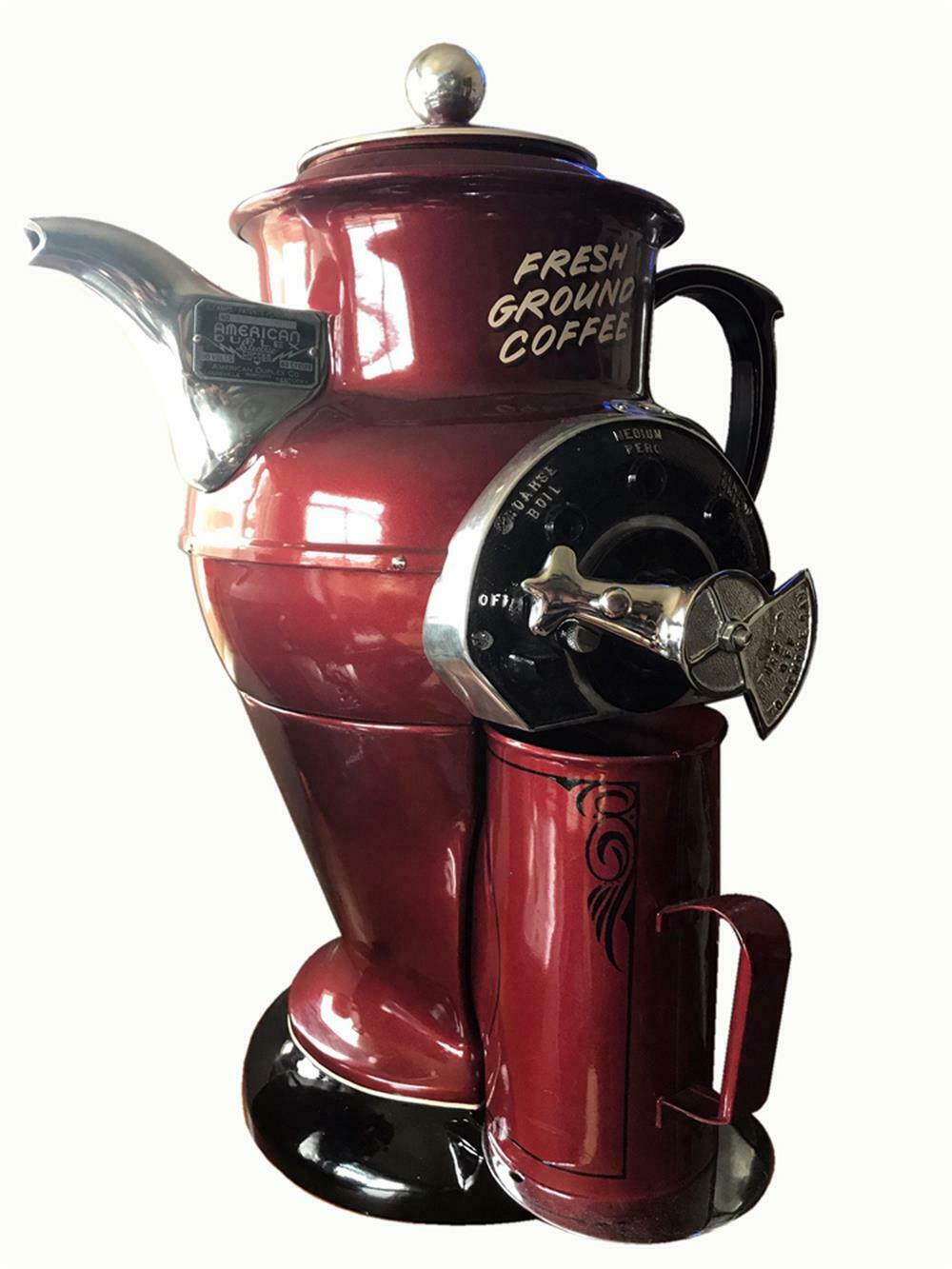 Beautiful Hard To Find 1920s 1930s American Duplex Coffee Gri