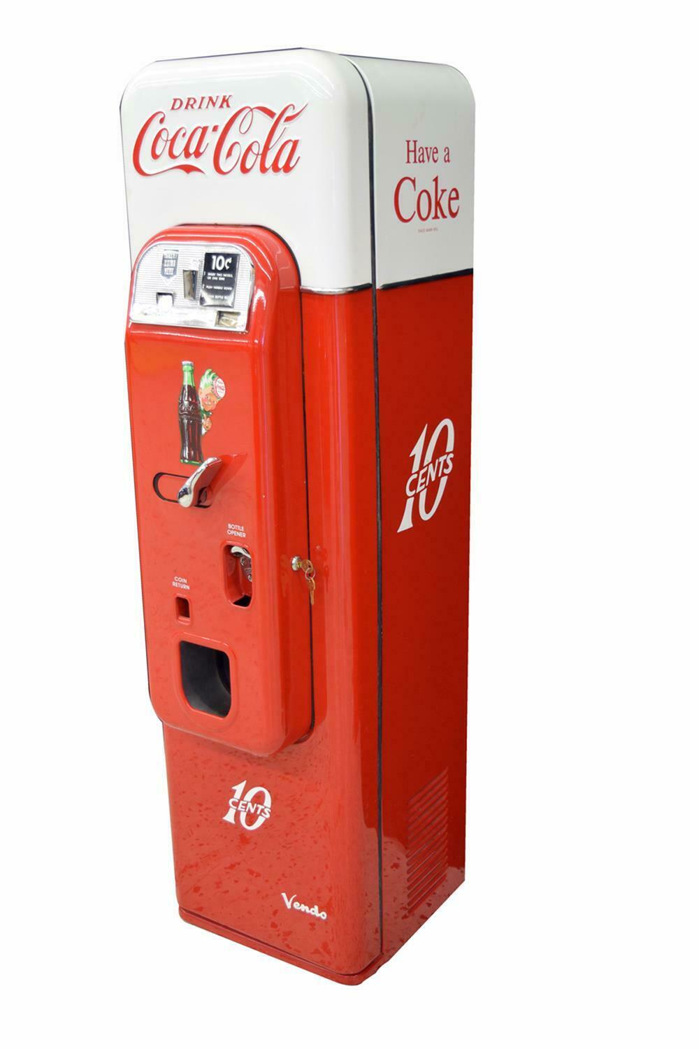 Very collectible 1950s Coca-Cola Vendo 44 restored 10-cent co