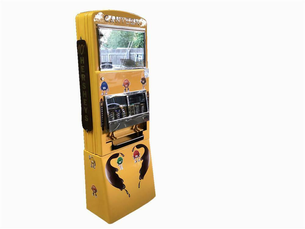 Nifty 1940s 50s Canteen Candy Machine Immaculately Restored Nifty 1940s 50s Canteen Candy Machine Immaculately Restored