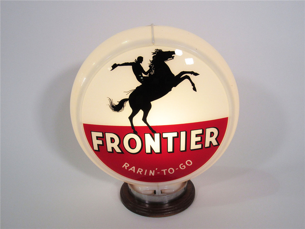 G133 FREE SHIPPING U.S Frontier Gas 13.5" Gas Pump Globe ONLY 