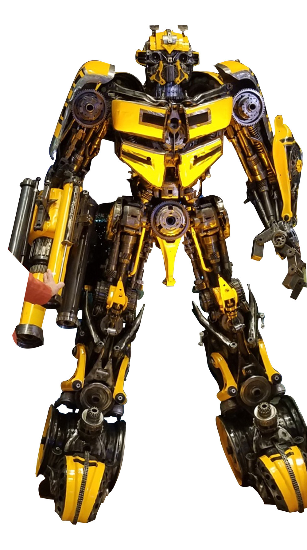 transformers bumblebee statue