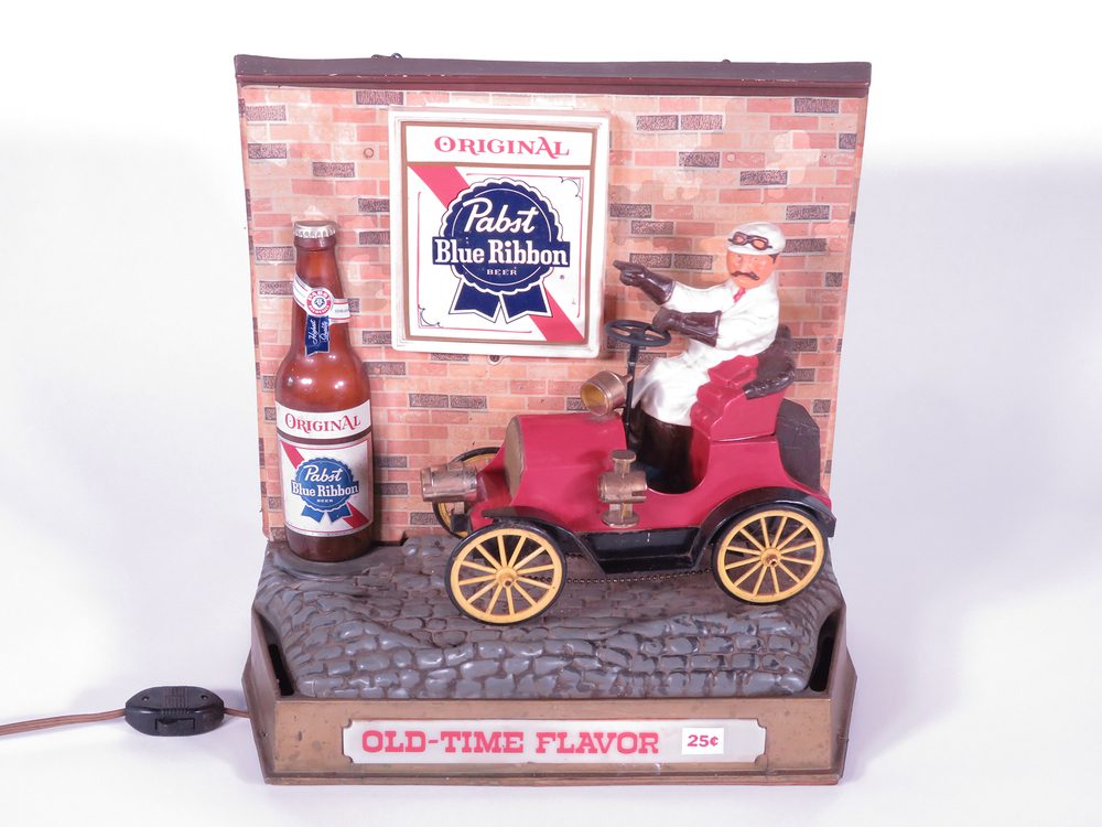 1960s Pabst Blue Ribbon Three Dimensional Tavern Sign