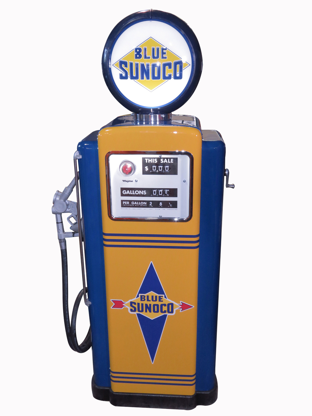 1950S SUNOCO OIL WAYNE 100 GAS PUMP
