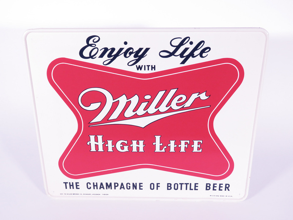 Details about   VINTAGE MILLER HIGH LIFE METAL BEER TRAY "ENJOY LIFE WITH MILLER HIGH LIFE" NR