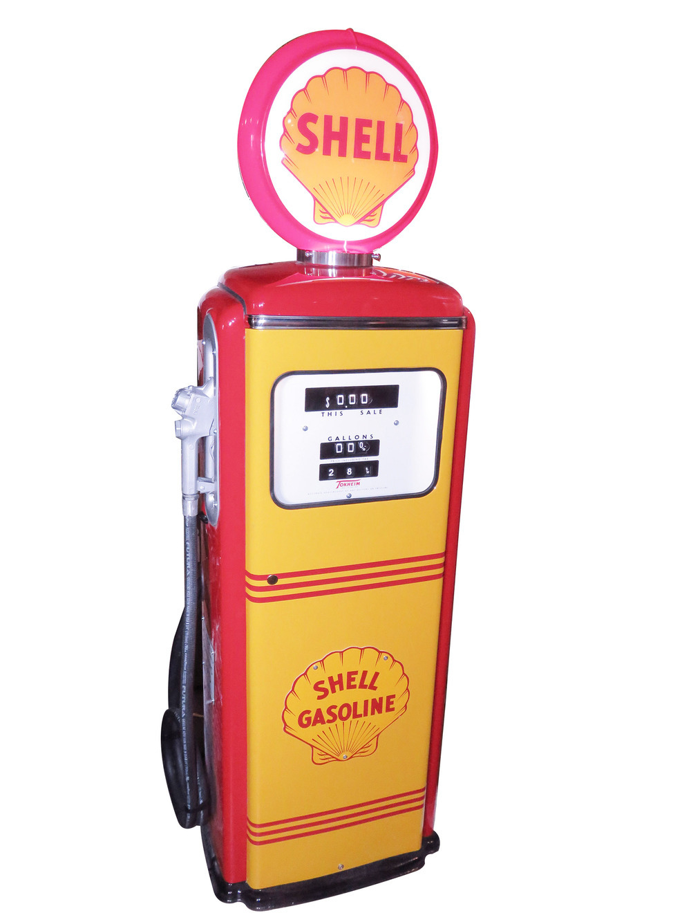 MID-1950S SHELL OIL TOKHEIM MODEL 39 