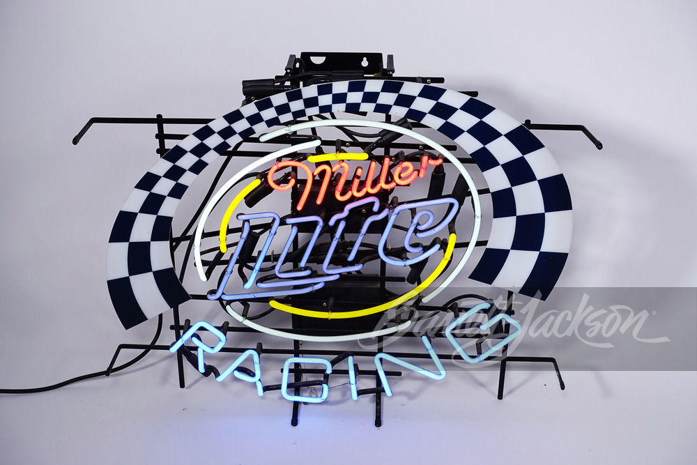 MIller Lite Racing Car #2 Neon Sign 20"x16" Light Lamp Beer Bar Decor Windows 