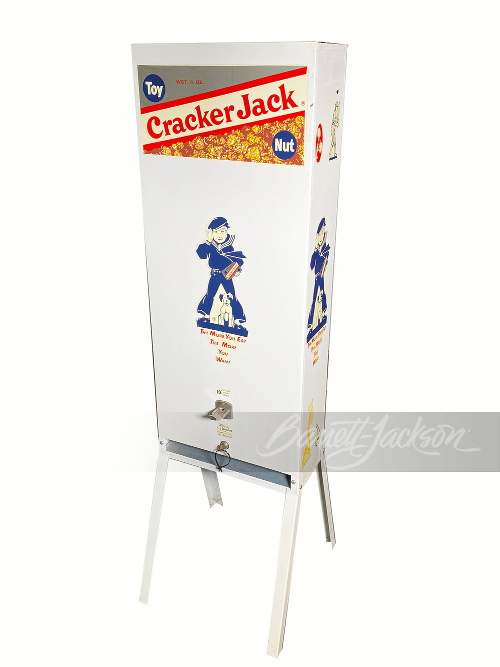 1940S-50S COIN-OPERATED CRACKER JACK DISPENSER