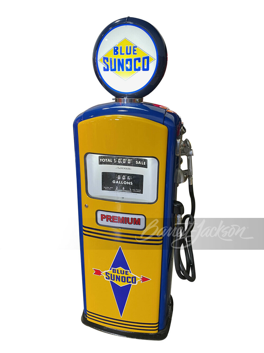 1951 SUNOCO OIL BENNETT #766 GAS PUMP