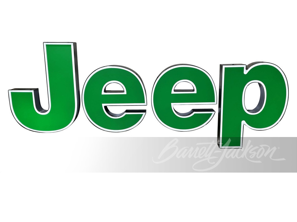 JEEP DEALERSHIP SIGN